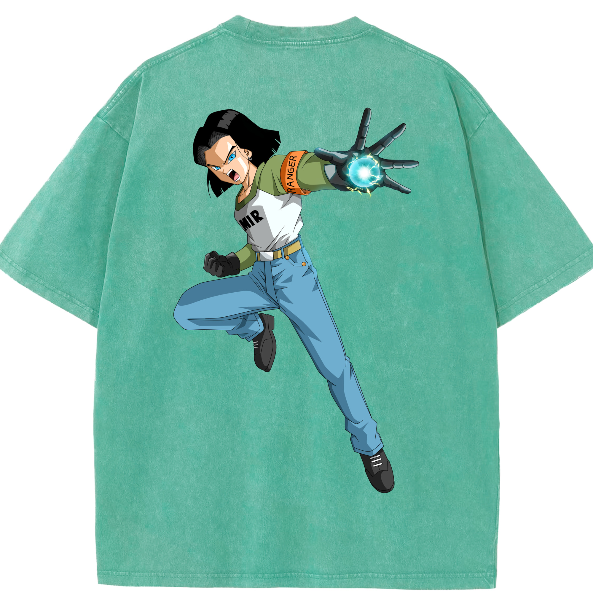 （画像用） ドラゴンボール DRAGON BALL 綿100% ヴィンテージ風 半袖Tシャツ（背面プリント）